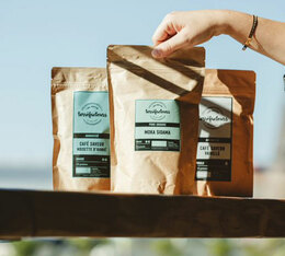 le melange de leon cafe en grain arabica
