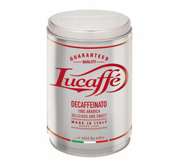 cafe moulu decafeine lucaffe 250g