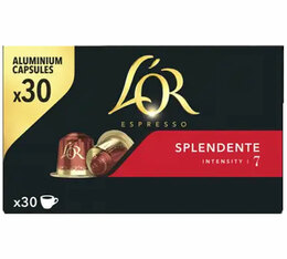 capsule compatible nespresso lor espresso splendente 30