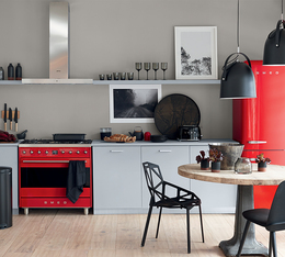 Mini bouilloire et grille pain smeg 