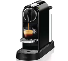 machine a capsule citiz noire en167b delonghi extraction