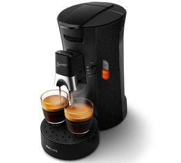 machine csa24021 en marche deux cafes a la fois senseo select eco