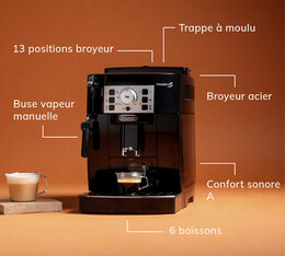 delonghi ecam 22.140.b dimension