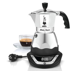 cafetiere italienne moka timer easy bialetti