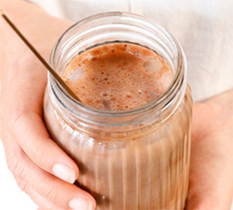 frappee chocolat monin recette smoothie