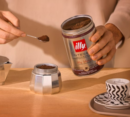 cafe moulu intenso 6x250gr Illy