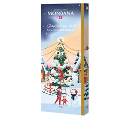 tablette chocolat au lait et caramel noel monbana