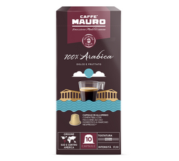 cafe arabica caffe mauro capsules nespresso