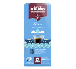 caffe mauro capsule nespresso cafe decafeine