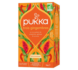 infusion trois gingembre bio pukka sachet