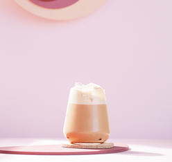 preparation milkshake a la fraise