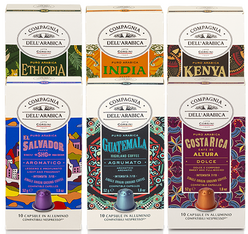 pack capsules arabica caffe corsini