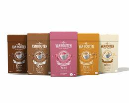 Collection de chocolat en poudre Van Houten