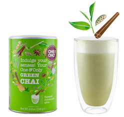 preparation green chai glace one and only