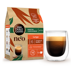 72 dosette lungo neo dolce gusto nescafe