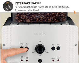 Expresso broyeur Krups EA810570 interface