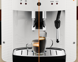 Machine automatique Krups essential blanche