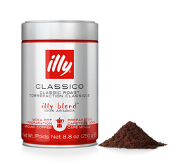 Cafe moulu Illy Espresso Moka 6x250g