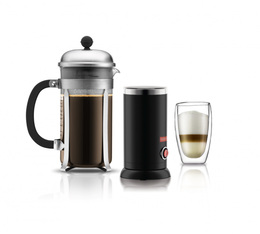 mousseur a lait bodum bistro noir