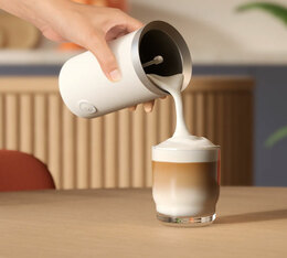 mousseur lait baristina blanc electrique
