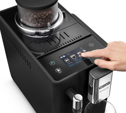 expresso broyeur DeLonghi Rivelia reglage ecran