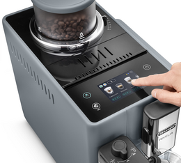 expresso broyeur DeLonghi Rivelia innovation reglage gris