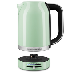 vert pistache : la bouilloire pratique de kitchenaid