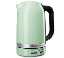 bouilloire vert pistache à température reglable de kitchenaid