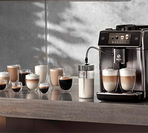 Interface intuitive expresso broyeur Gran Aroma Saeco