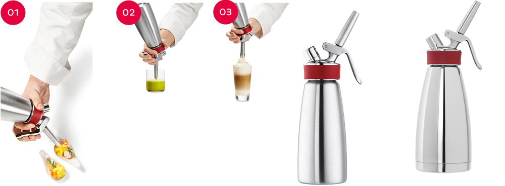 set douilles isi siphons