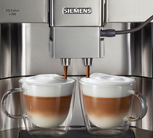 machine automatique Siemens EQ6 + S700 boissons
