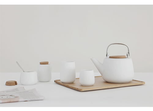 Theiere blanche Viva Scandinavia