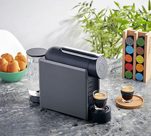 Machine à café capsule Delta Q Mini Qool Grise