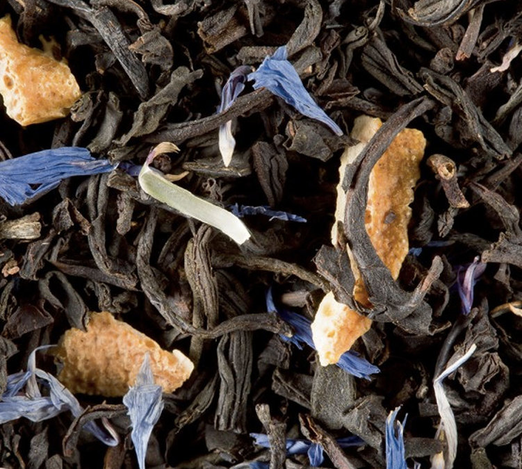 Chá Preto Earl Grey Sabor Russo - A granel 100 g - DAMMANN FRÈRES