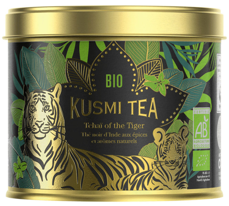 Tchaï of the Tiger Bio-Dose - Lose 100 g - KUSMI TEA