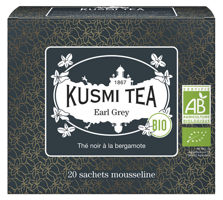 Earl Grey Bio & Fairtrade - 20 Beutel - KUSMI TEA