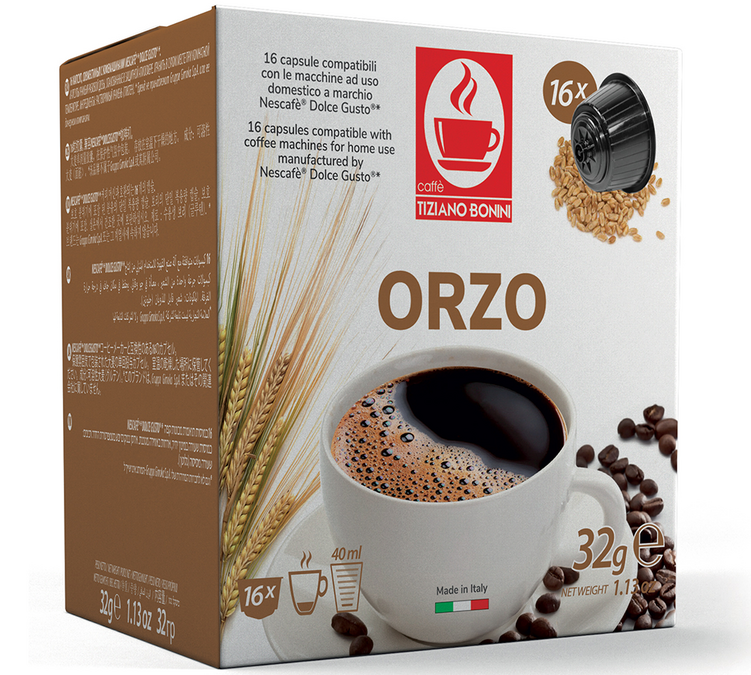 16 Nescafé* Dolce Gusto* kompatibilis kapszula Árpa – CAFFE BONINI