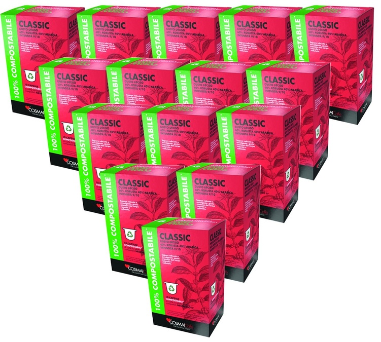 500 Nespresso* Original Classic Compatible Capsules - COSMAI CAFFÉ