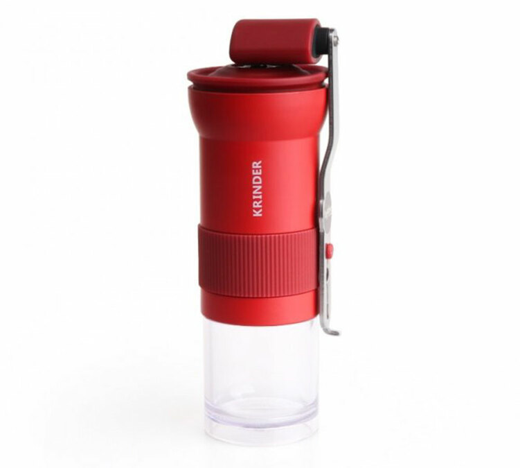 Moinho de café manual CAFFLANO Krinder Vermelho