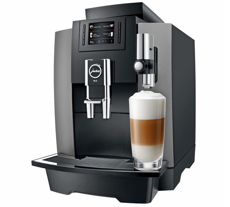 JURA WE8 Dark Inox Pack Pro 2 metų garantija