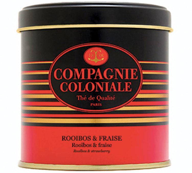 Prabangi Dėžutė Rooibos Braškė - Biri 90 g - COMPAGNIE & CO