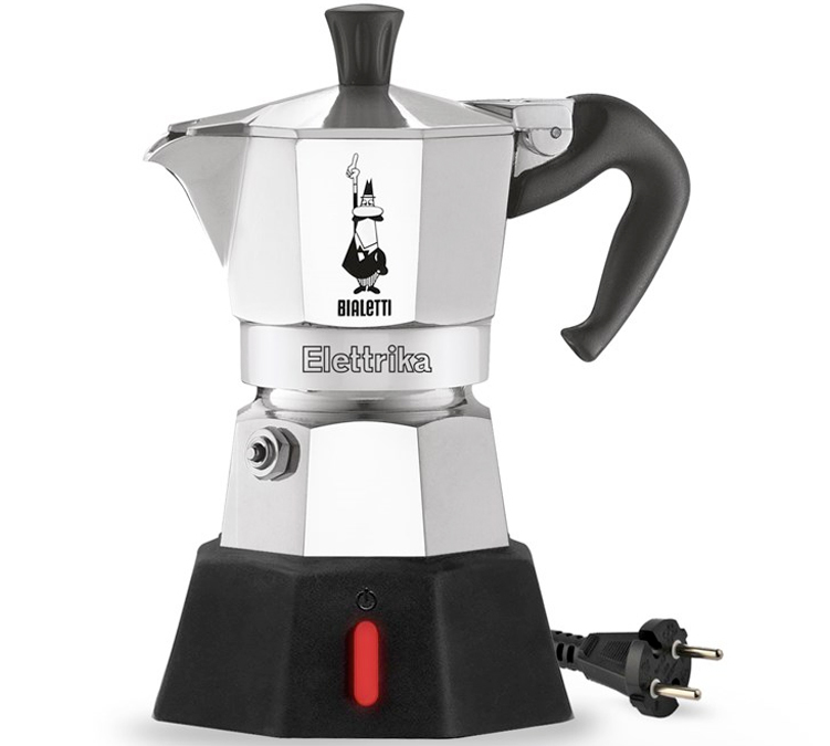 Cafetera eléctrica italiana - Moka Elettrika - 2 tazas / 10 cl - BIALETTI