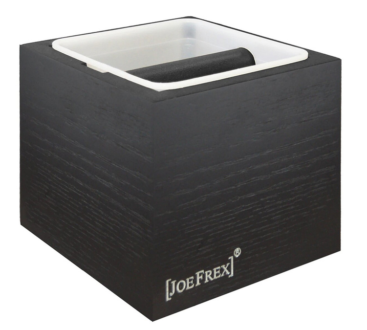 KCS Hout Zwart Klopbox van Joe Frex voor Koffiedik en Pods