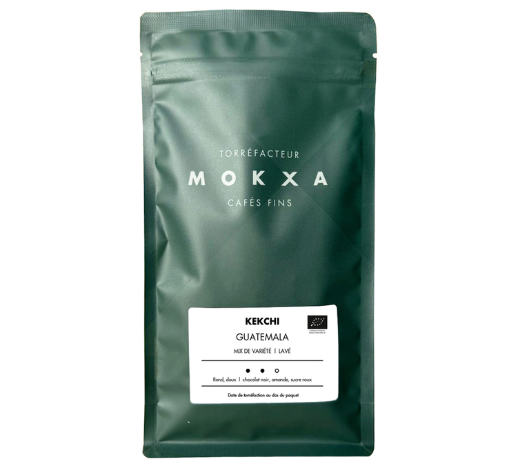 250 g - Kávébab - Guatemala Kekchi Bio - CAFÉ MOKXA
