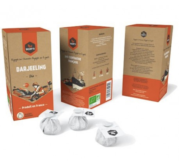 Organic Darjeeling Black Tea - 20 bags - 1336 (SCOP TI)