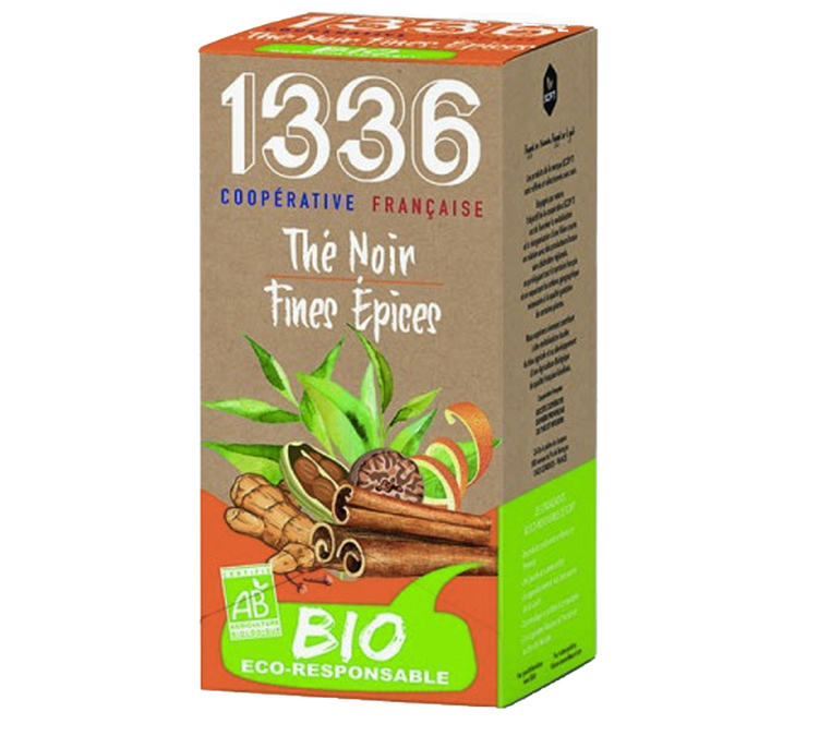 Organic Black Tea with Fine Spices - 20 bags - 1336 (SCOP TI)
