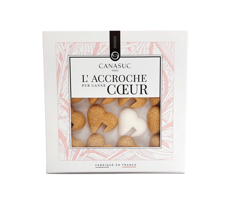 Zucchero a Cubetti a Forma di Cuore - 32 Pezzi - CANASUC