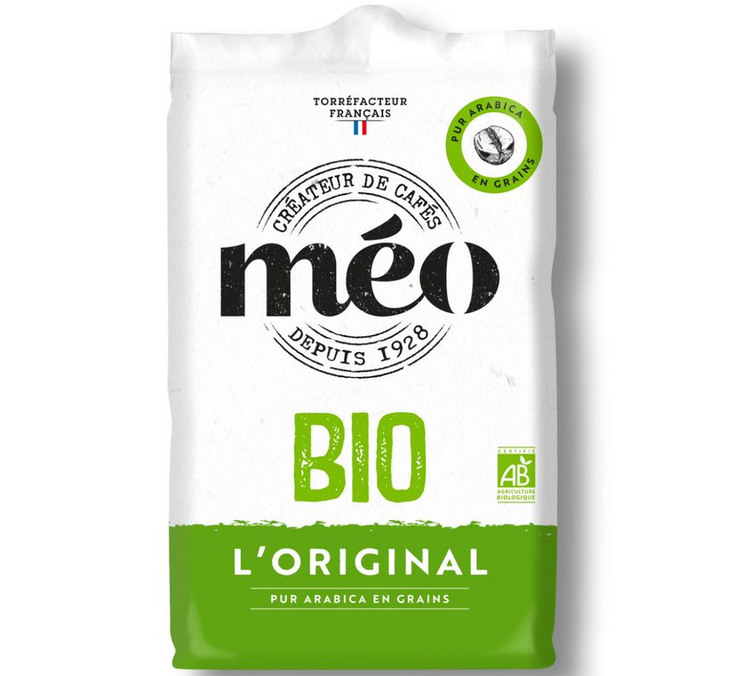 500 g - Café en grano - Clásico Ecológico - CAFÉS MÉO