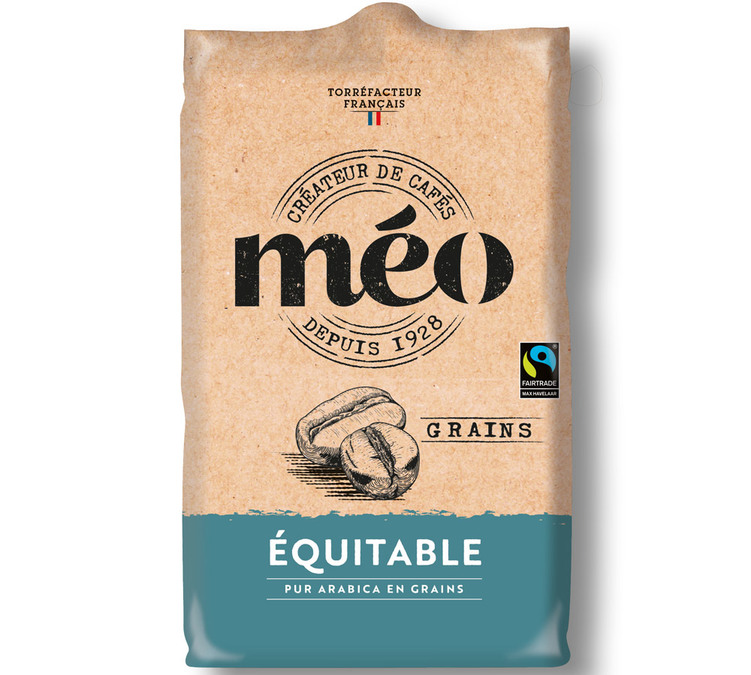 500 g - Caffè in grani - Equo e Solidale Max Havelaar - CAFÉS MÉO