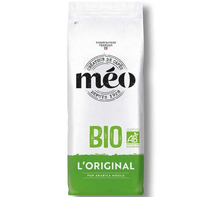 250 g - Mljevena kava - Klasični Bio - CAFÉS MÉO